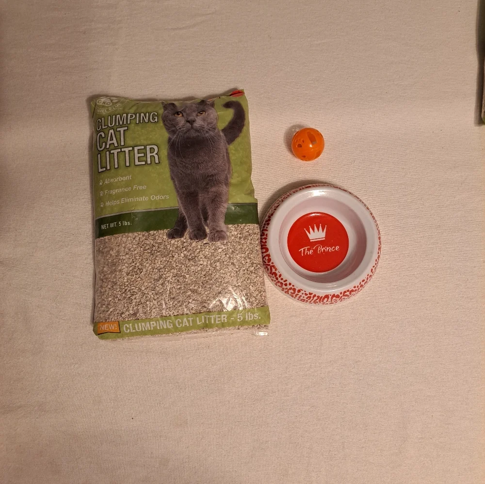 Cat Bundle Ball Litter Bowl